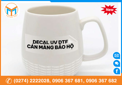 Nhãn Decal UV DTF